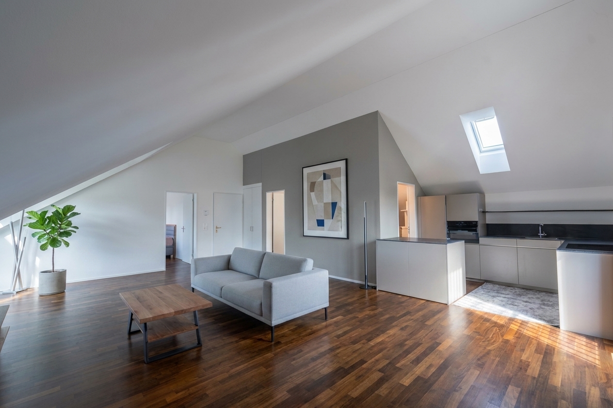 Appartamento mansardato di 2 ½ locali
