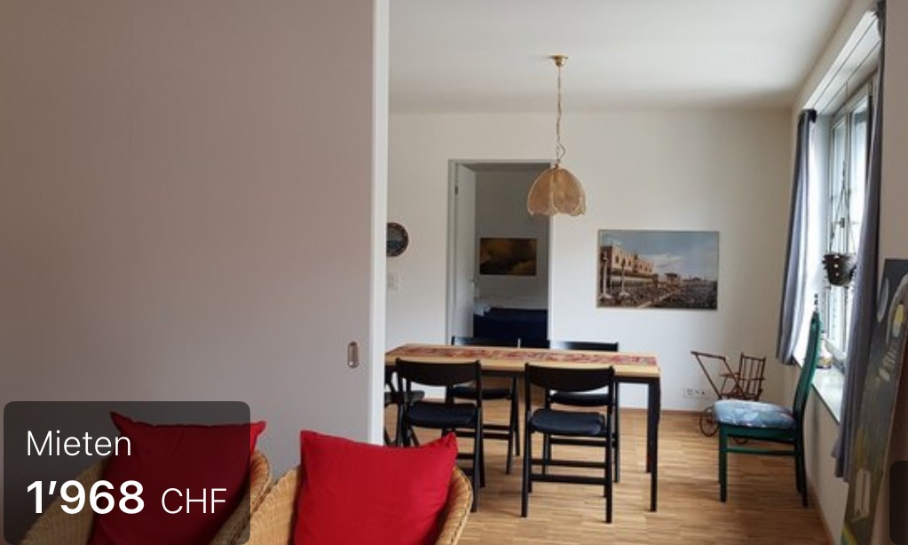 Appartement de 3 ½ pièces