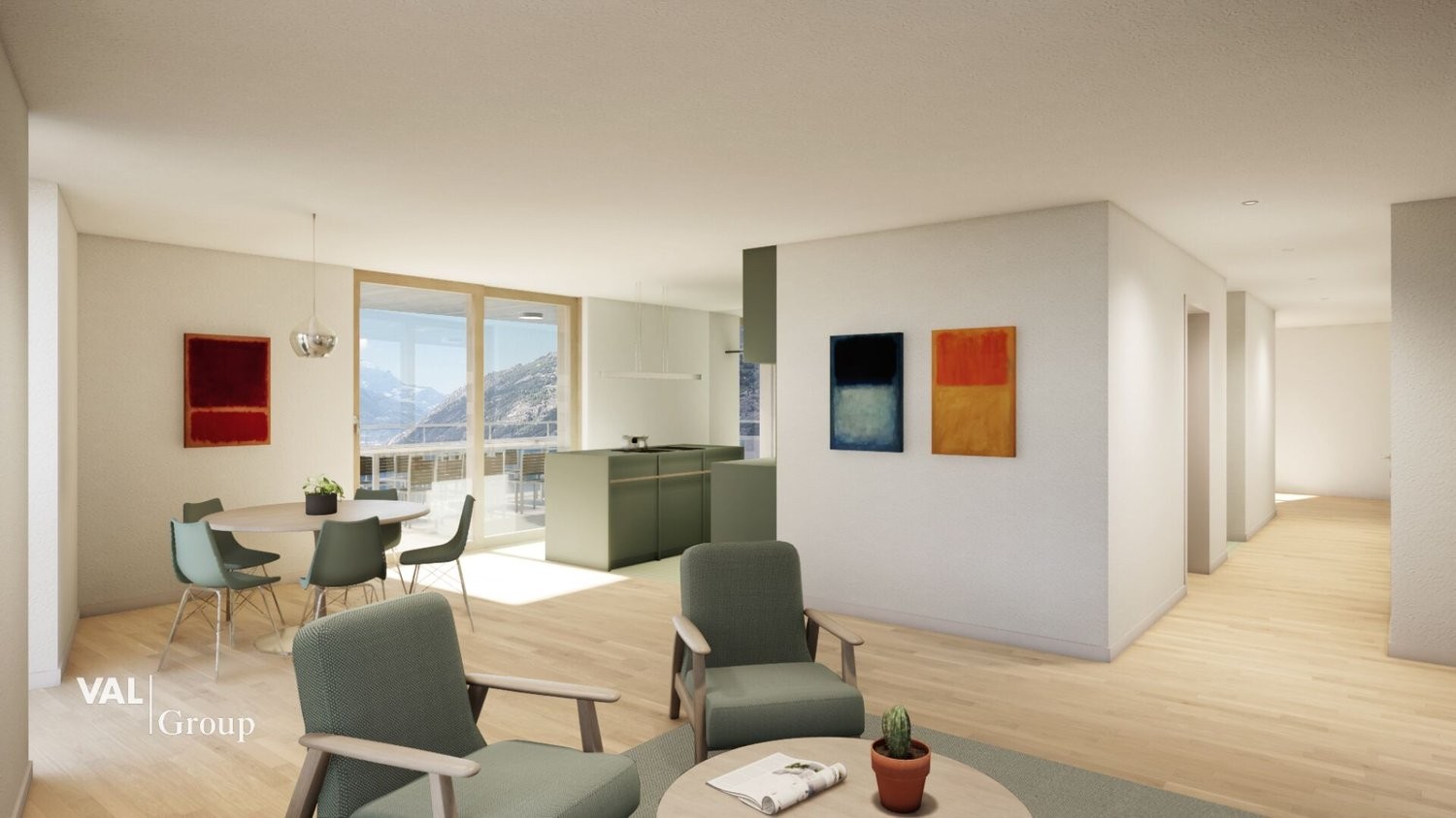 4 ½ pièces appartement