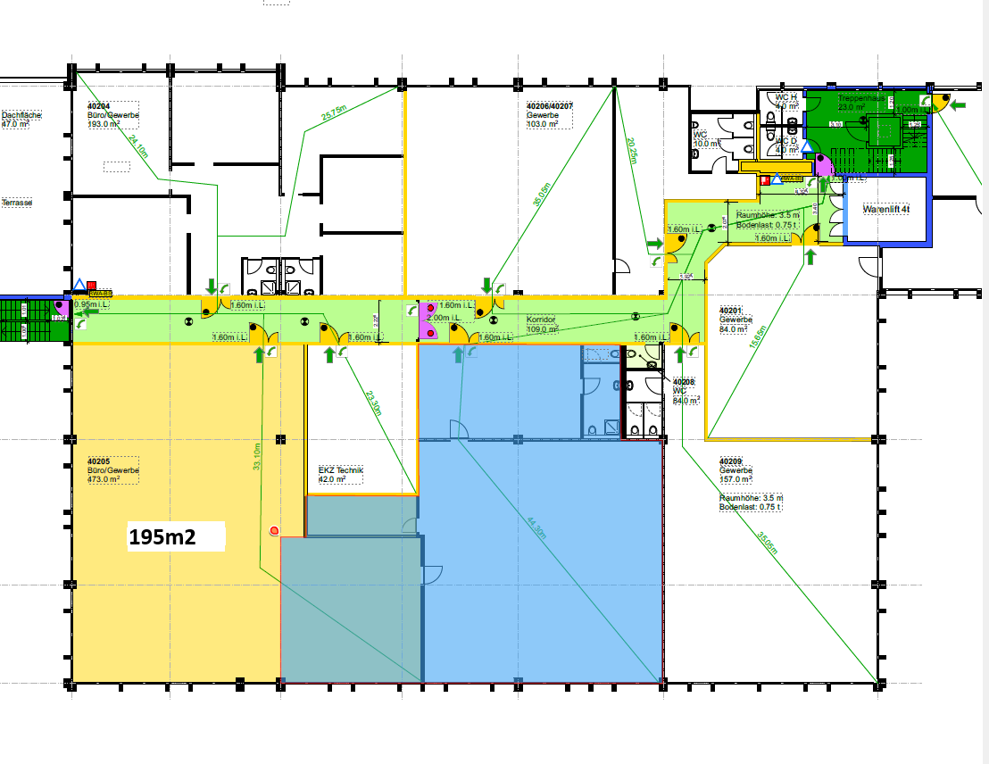 195m² commercial