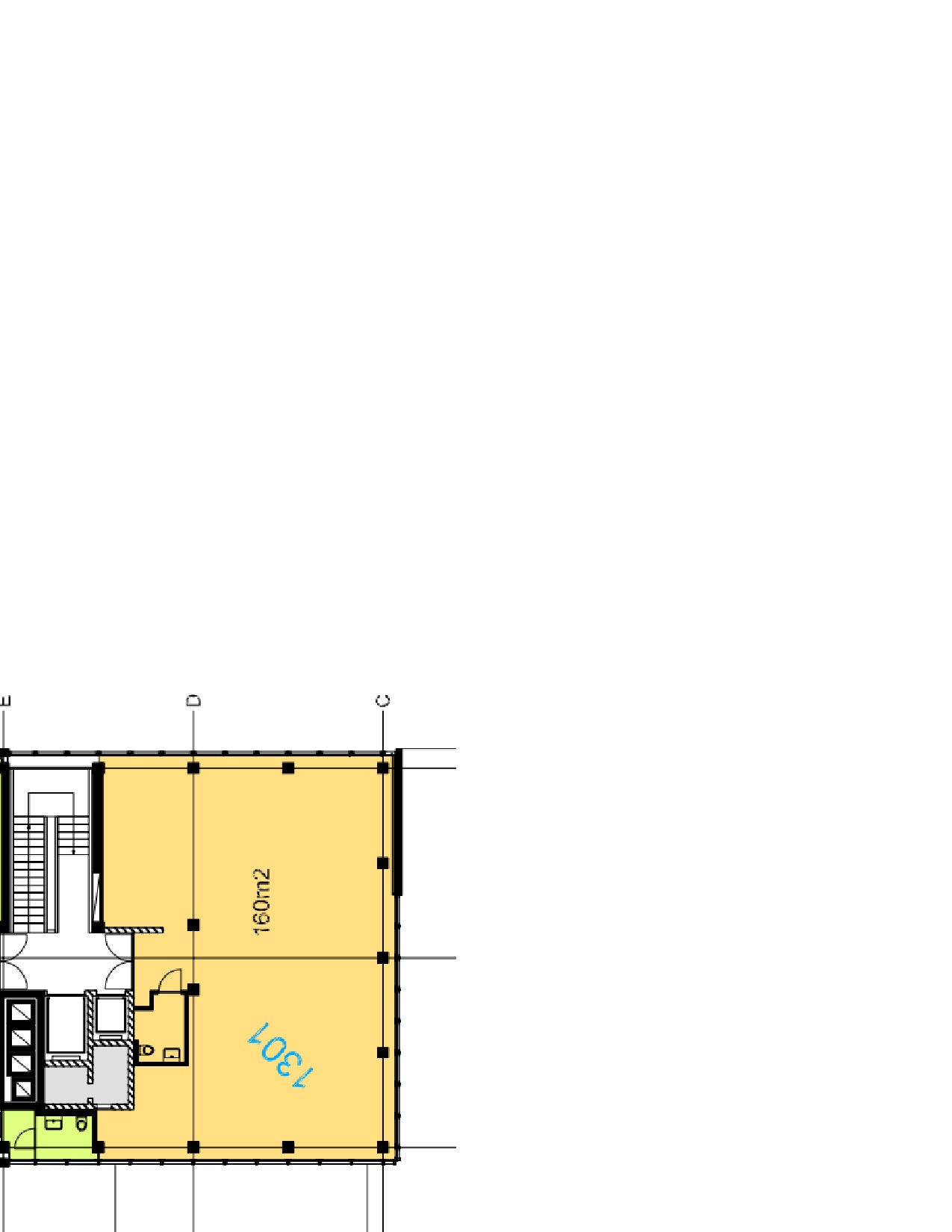 160m² bureau