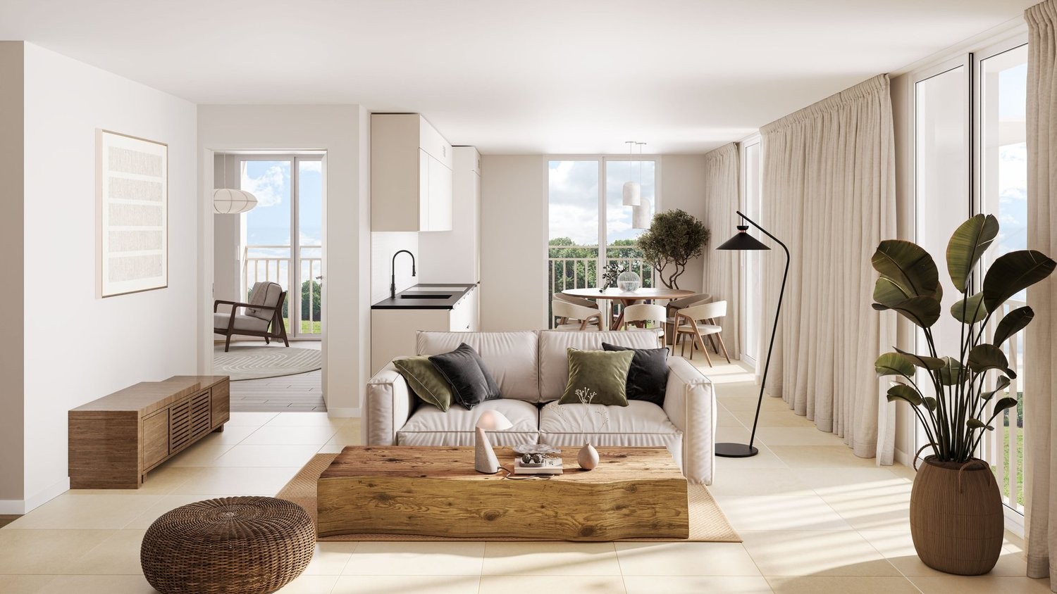 2 ½ rooms apartment