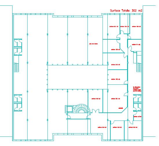 ufficio di 302m²