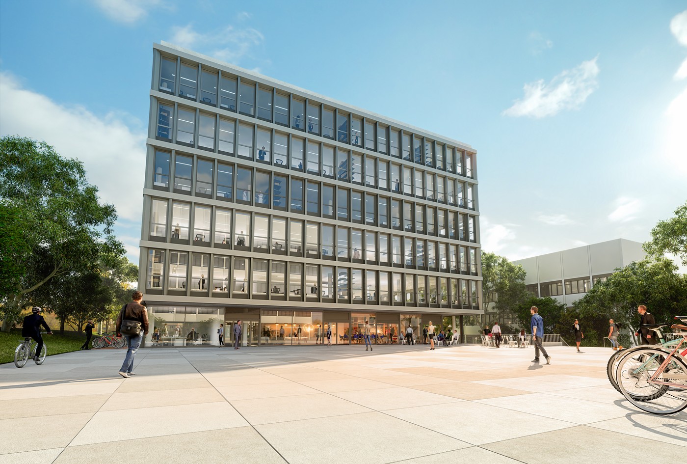 795m² office