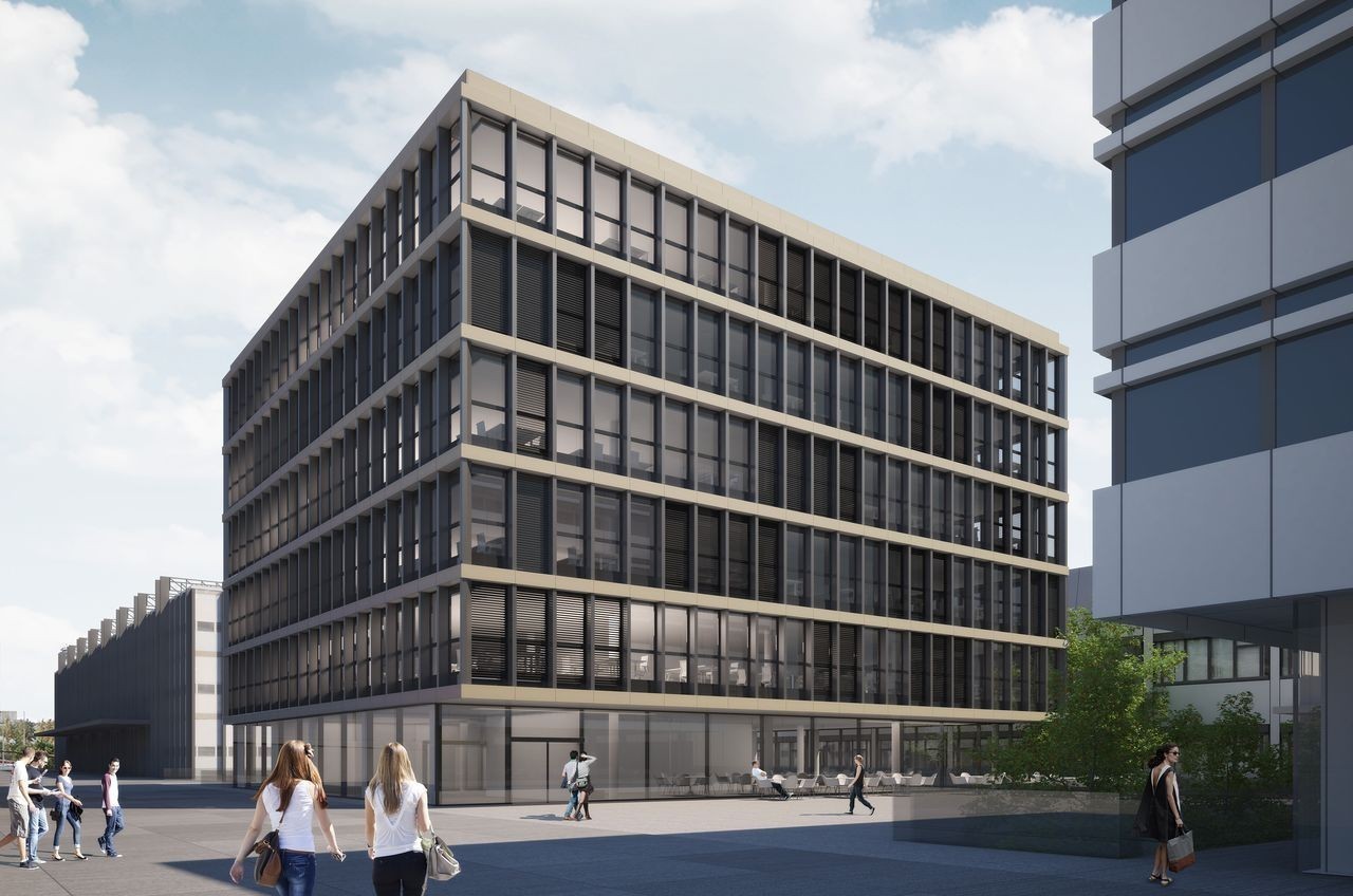 795m² office
