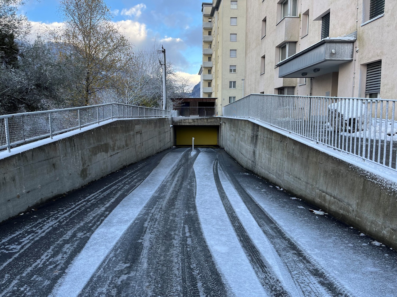 Places de stationnement couvertes pour vélos