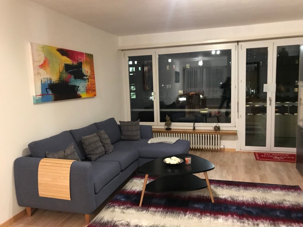 Möblierte 3 ½ Zimmer Wohnung