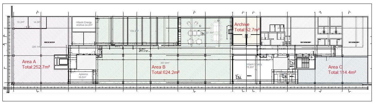 600m² ufficio
