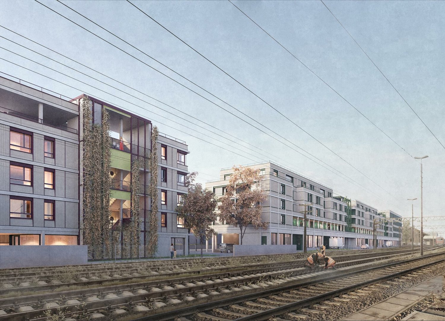 105m² studio