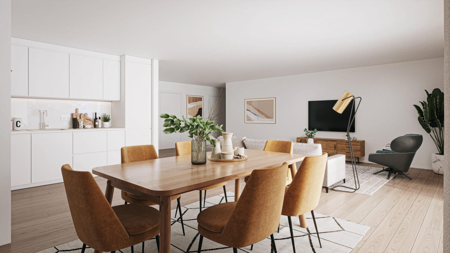 2 ½ rooms apartment