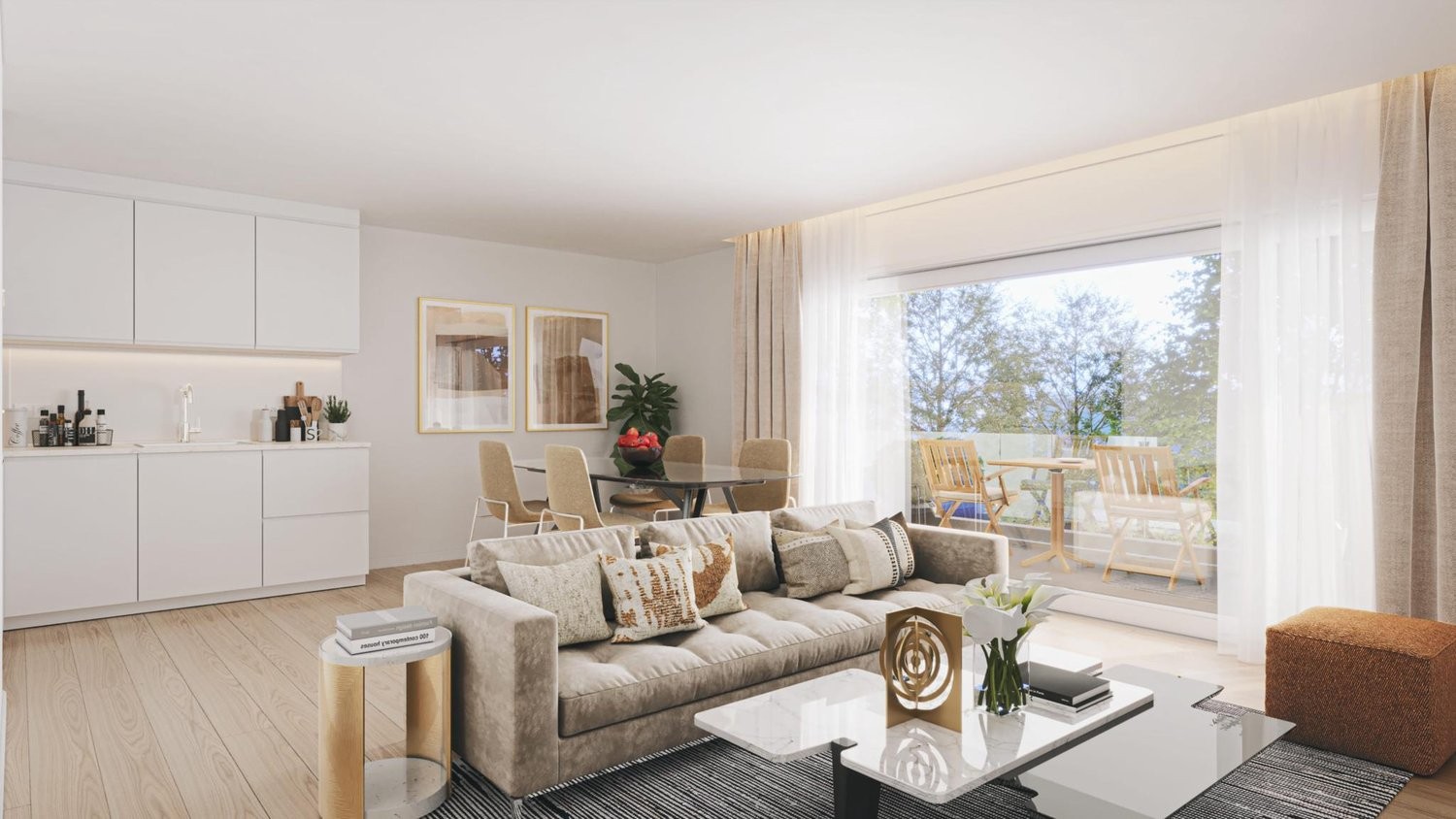 2 ½ rooms apartment