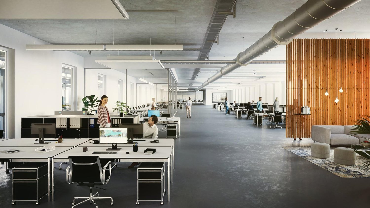 12000m² commercial