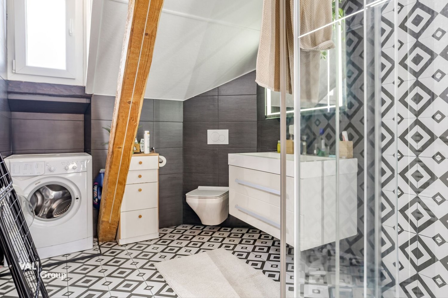 2 ½ rooms roof flat
