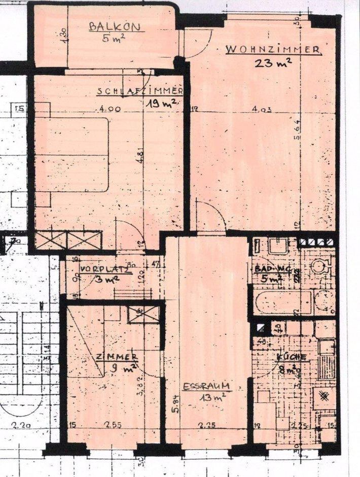 3 ½ rooms apartment