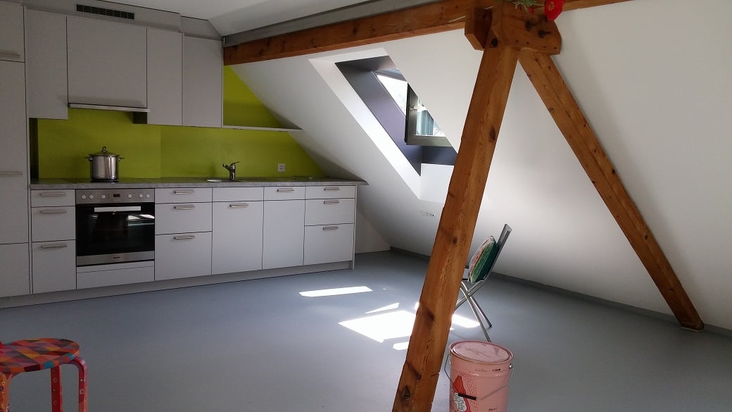 2 rooms roof flat