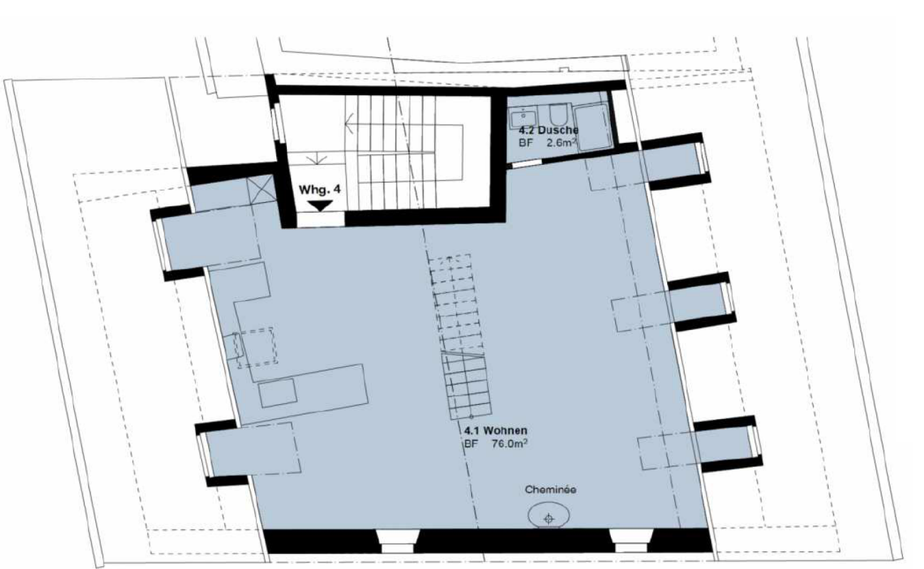 3 ½ rooms duplex