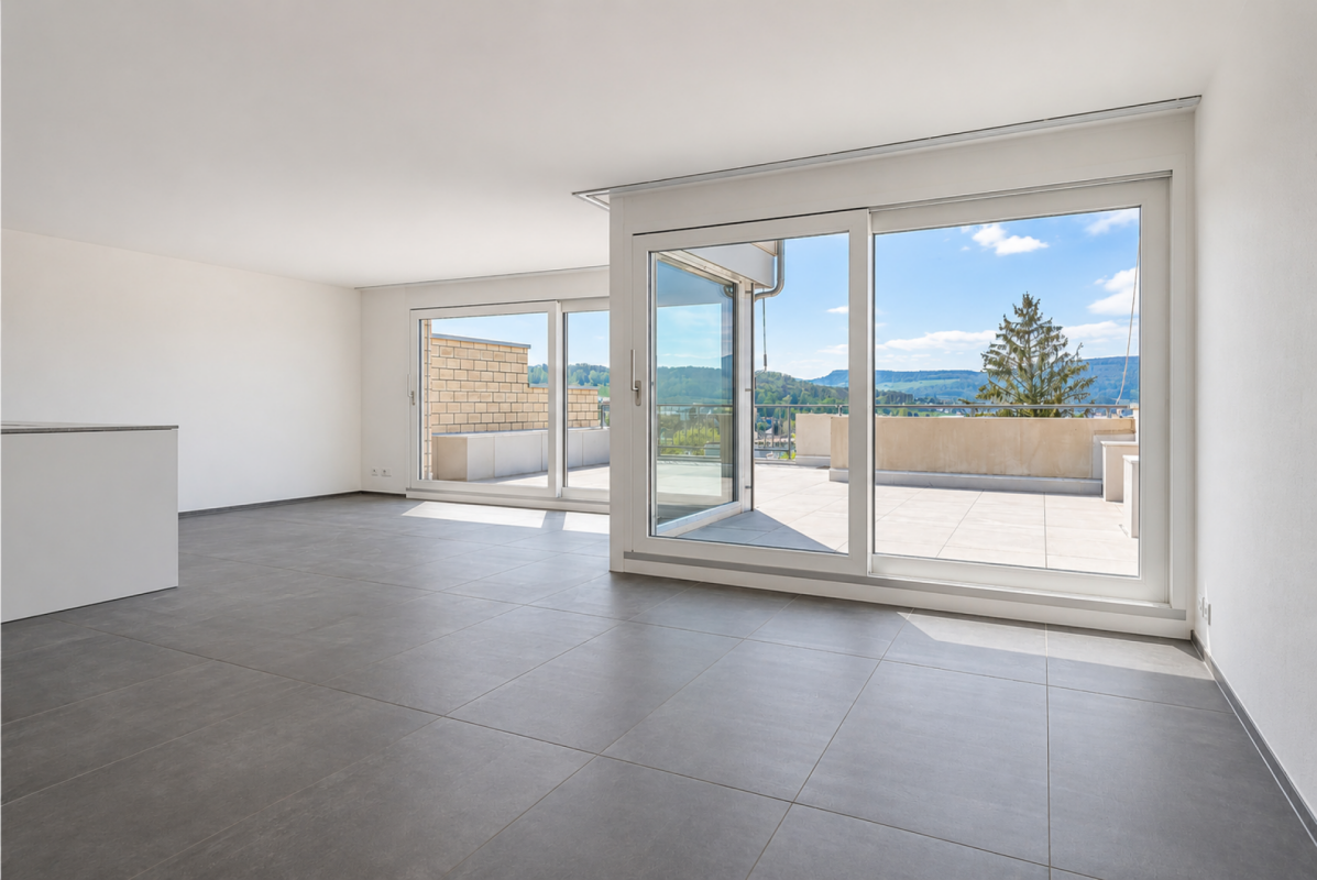 3 ½ rooms terrace flat
