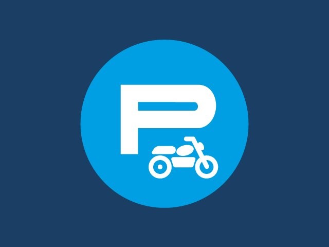 Posto auto coperto per biciclette