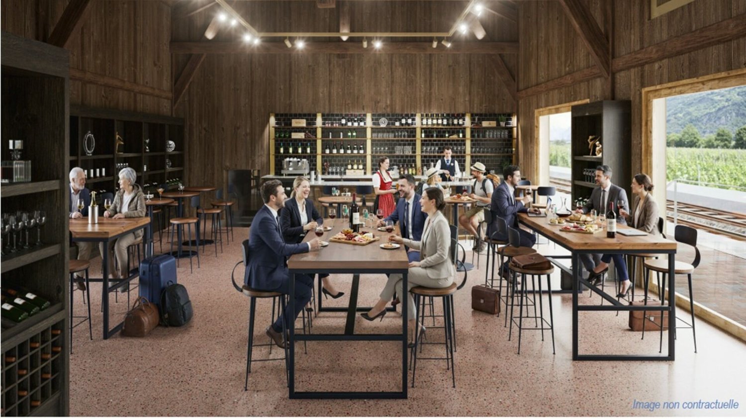 150m² ristorante