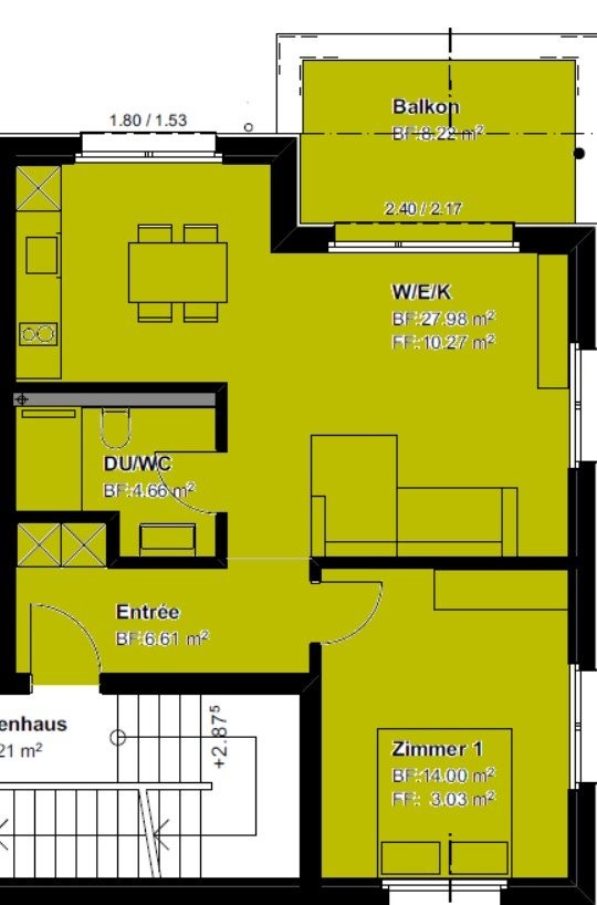 Appartamento di 2 ½ locali