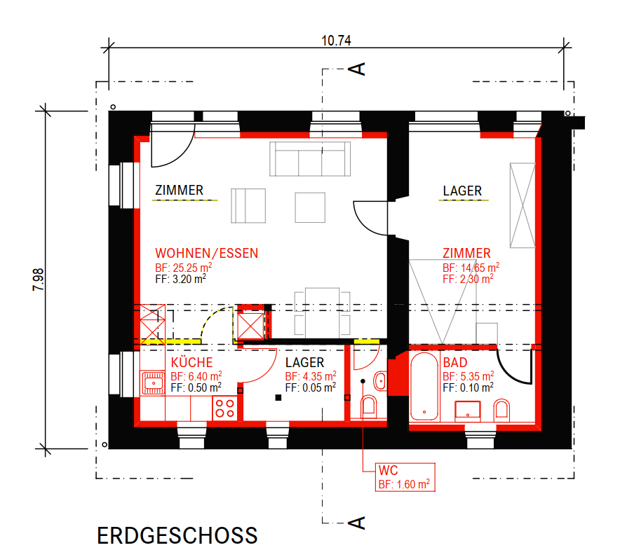 Appartamento di 2 ½ locali