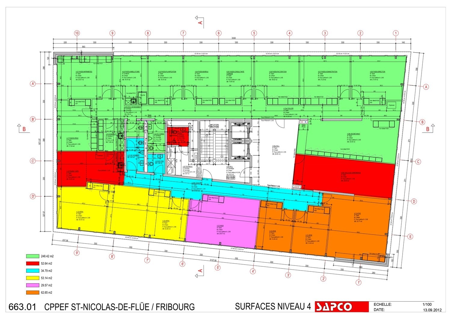 301m² office