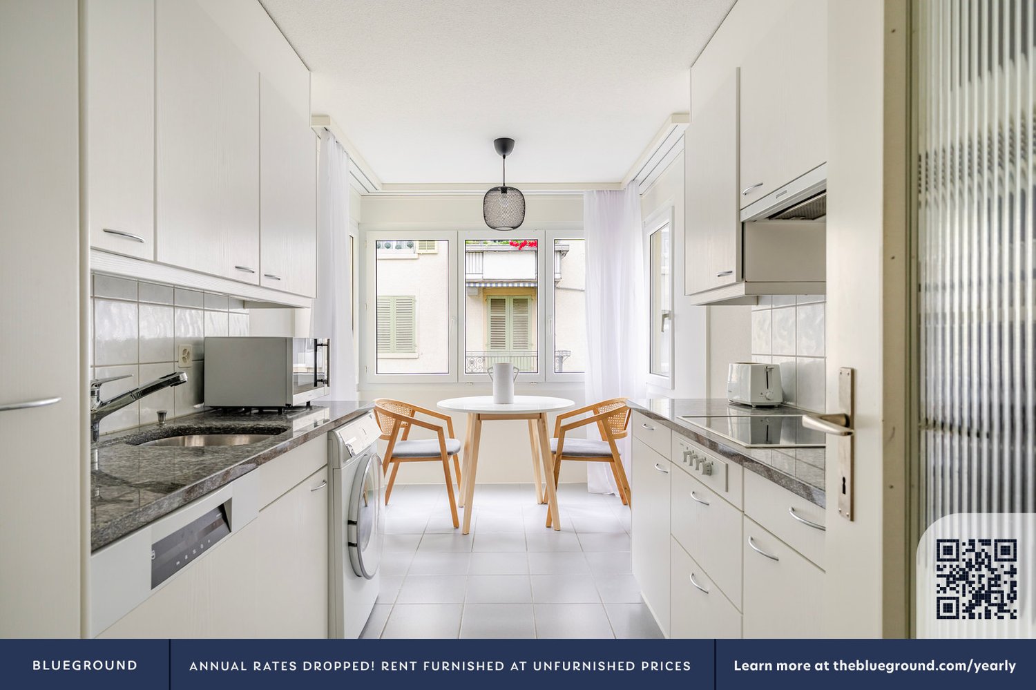 3 pièces appartement meublé