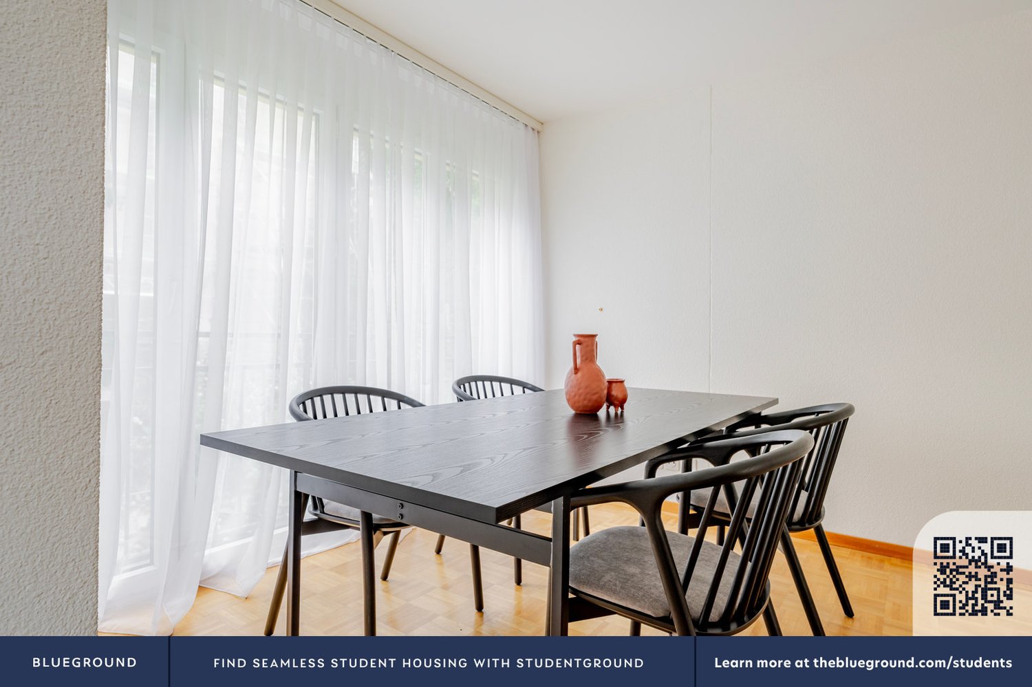 3 pièces appartement meublé