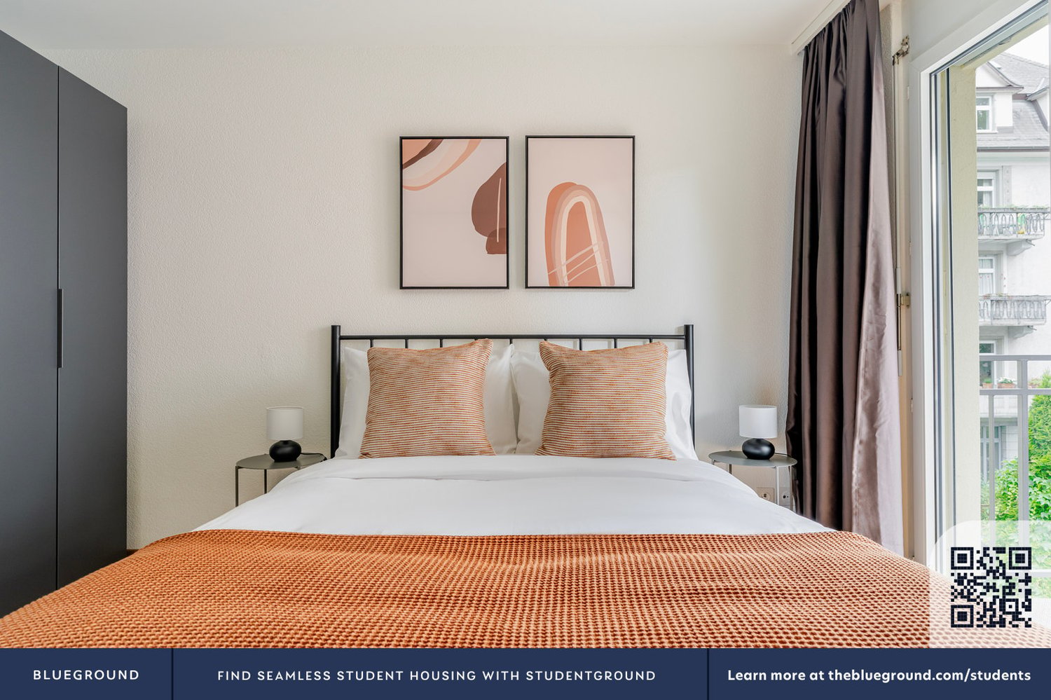 3 pièces appartement meublé