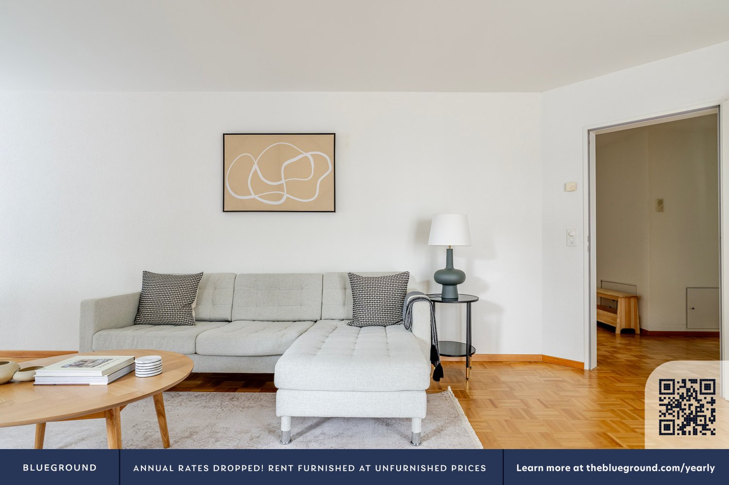 3 pièces appartement meublé