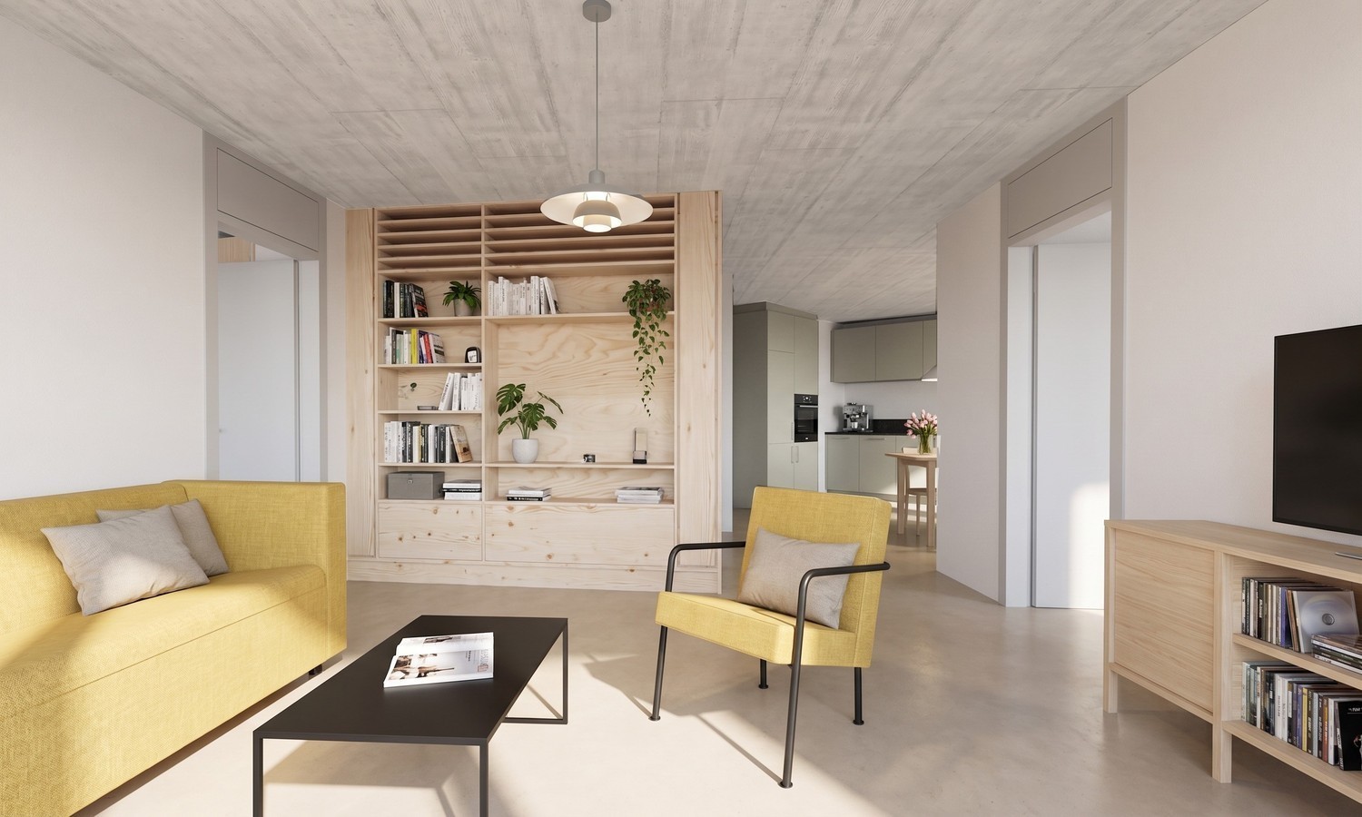 3 ½ rooms apartment