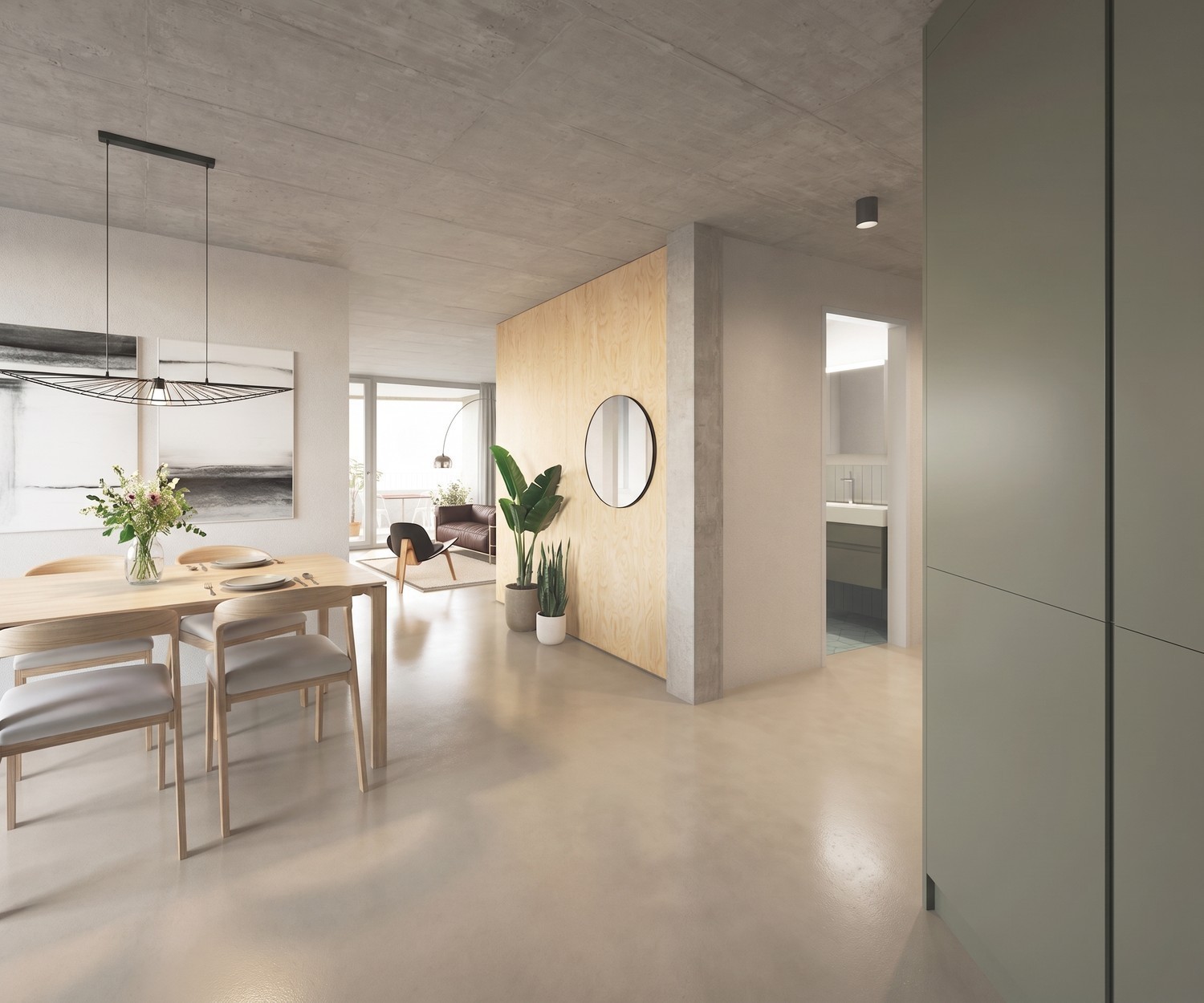 3 ½ rooms apartment