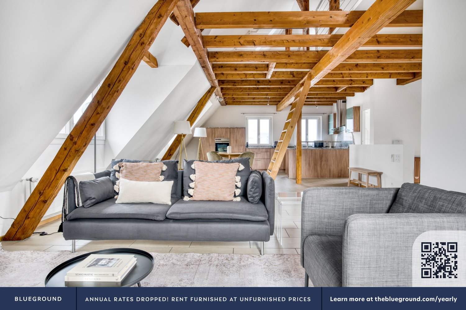 2 pièces appartement meublé