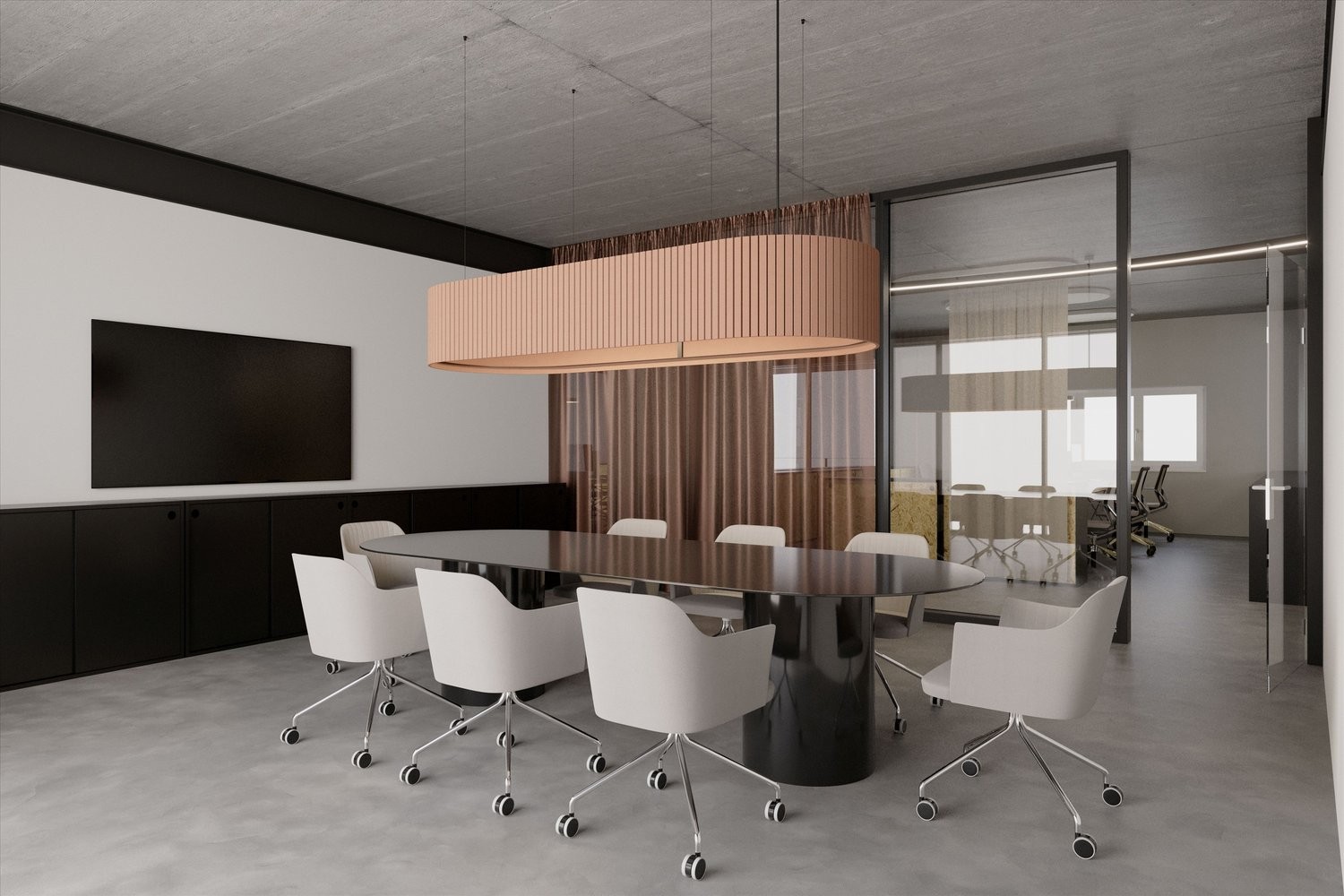 300m² office