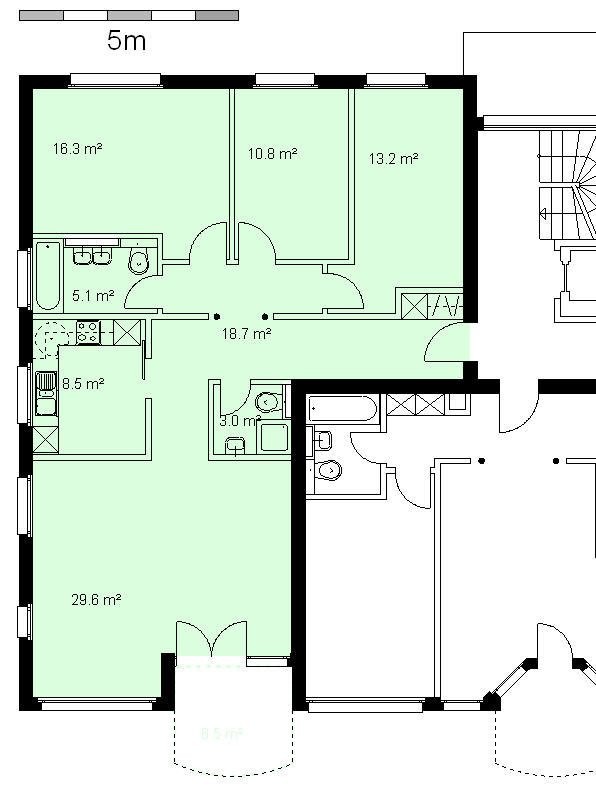 4 ½ rooms apartment