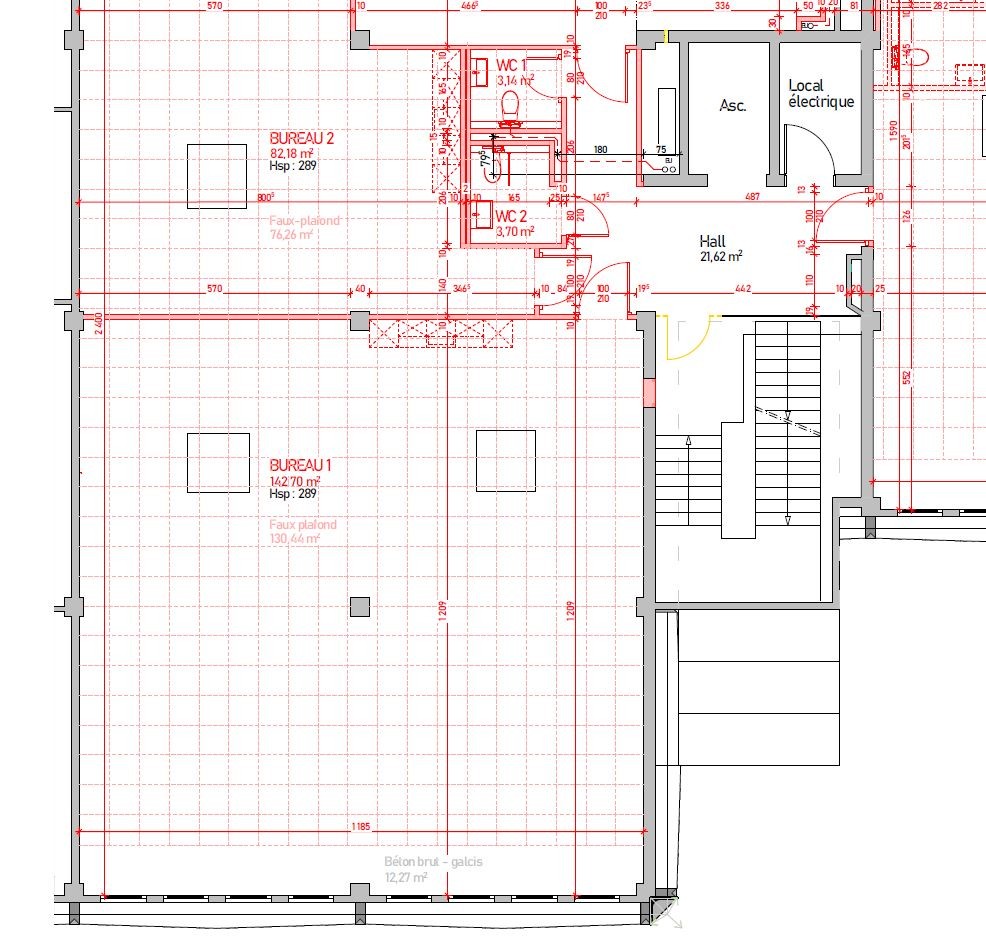 153m² office