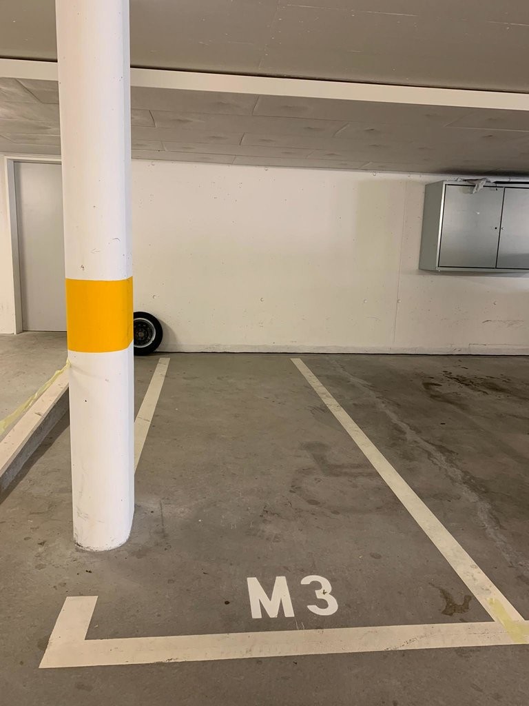 Covered bike parking