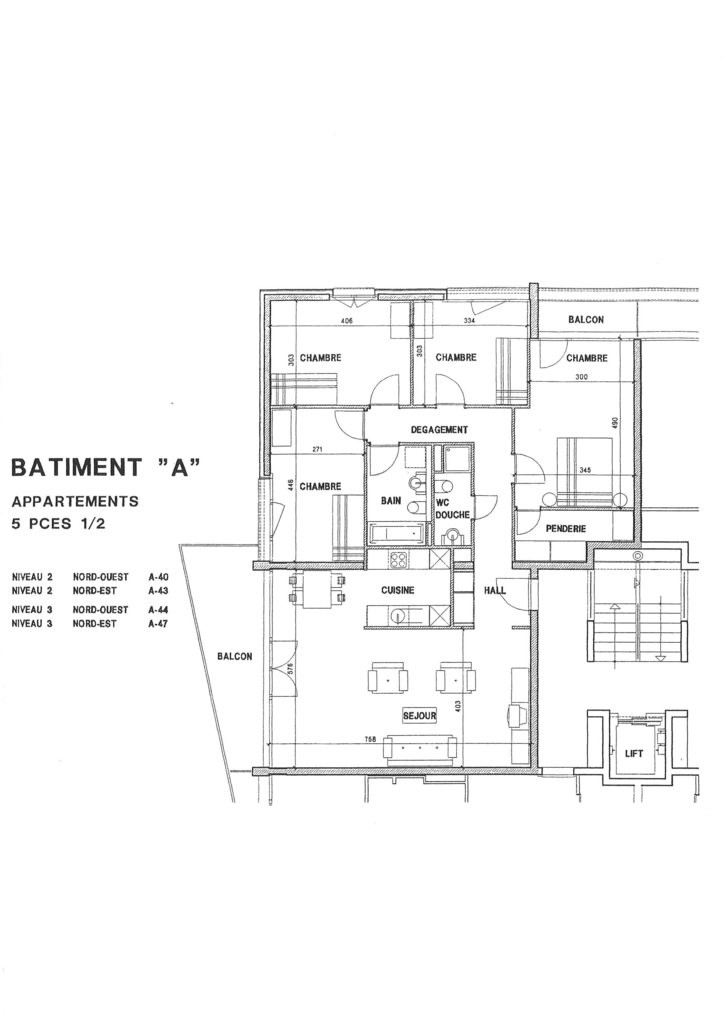 5 ½ rooms apartment