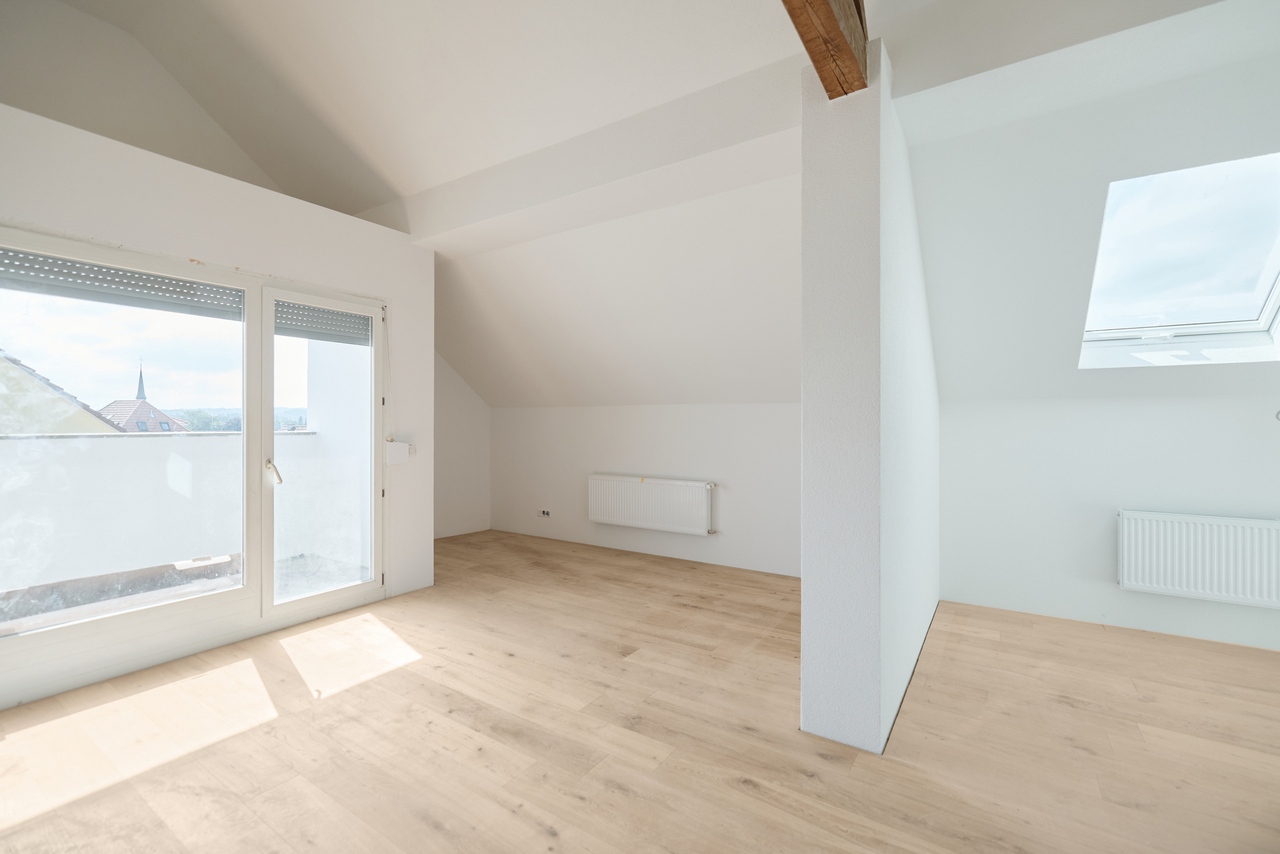 2 ½ rooms roof flat