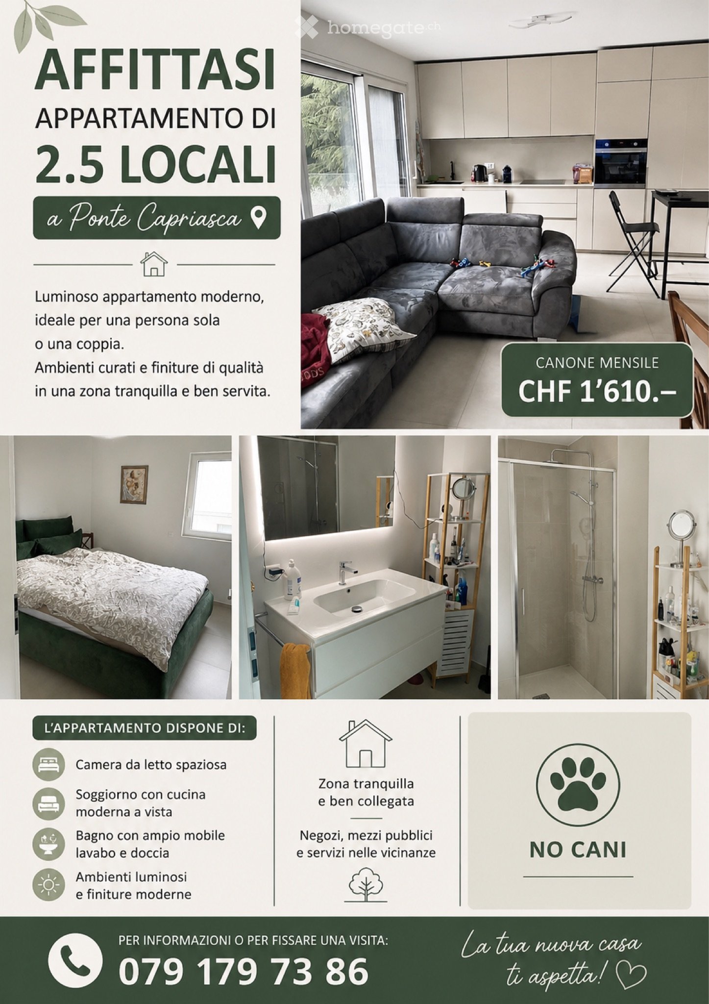 2 rooms apartment