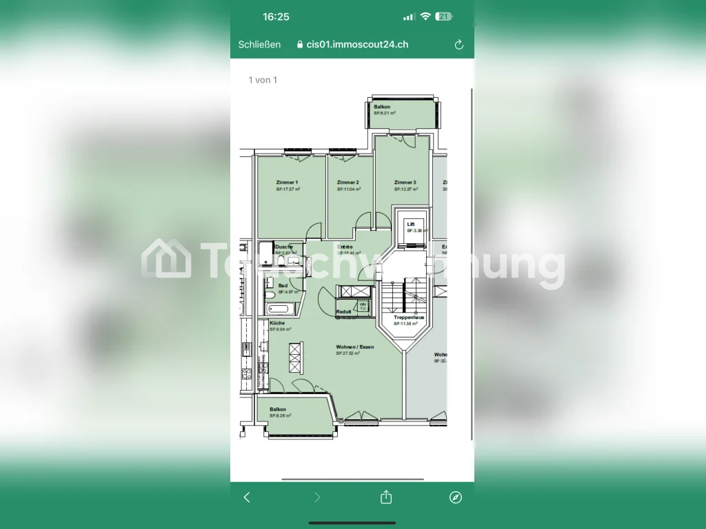 4 ½ rooms apartment