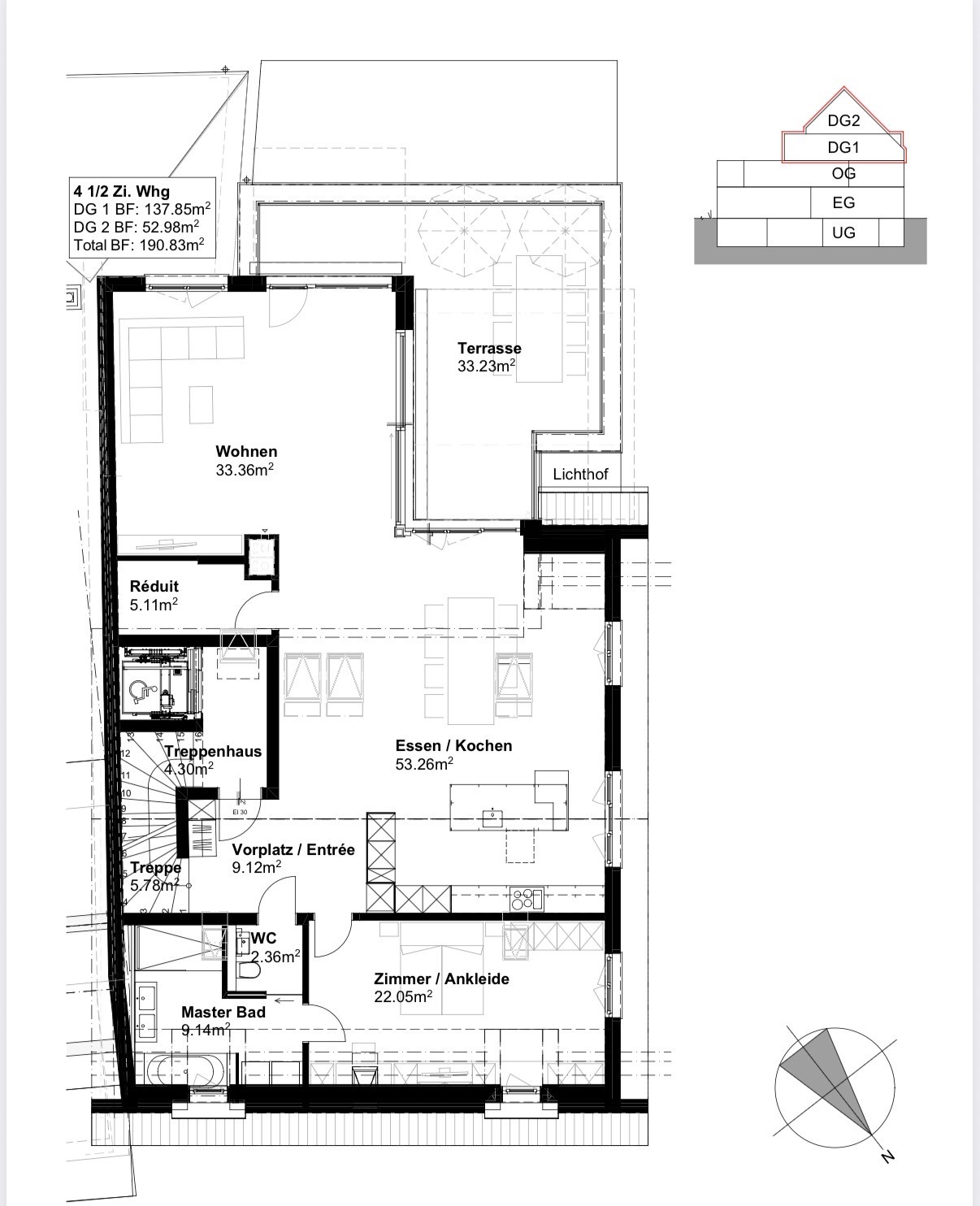 5 ½ rooms apartment