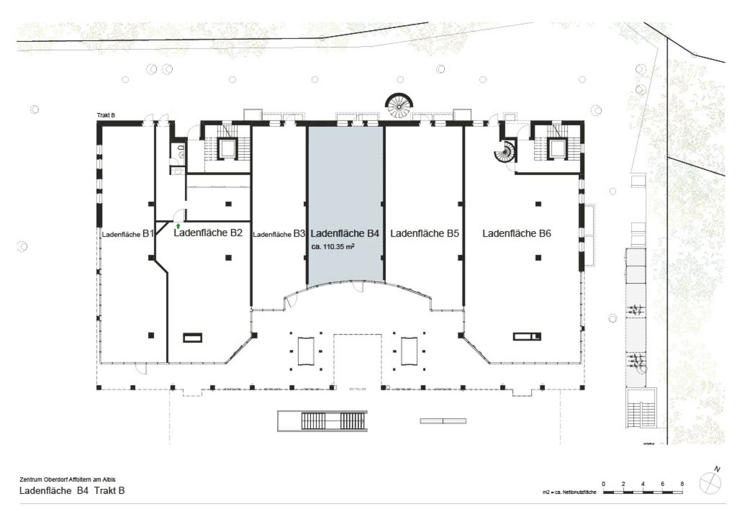 110m² shop