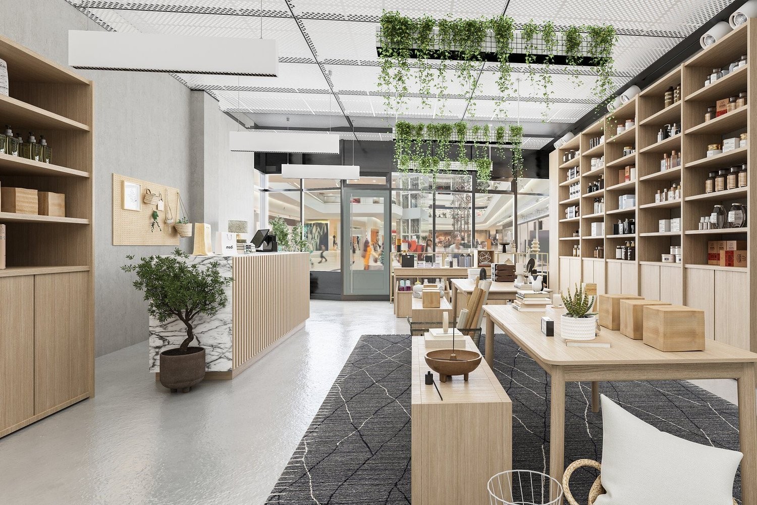 110m² shop