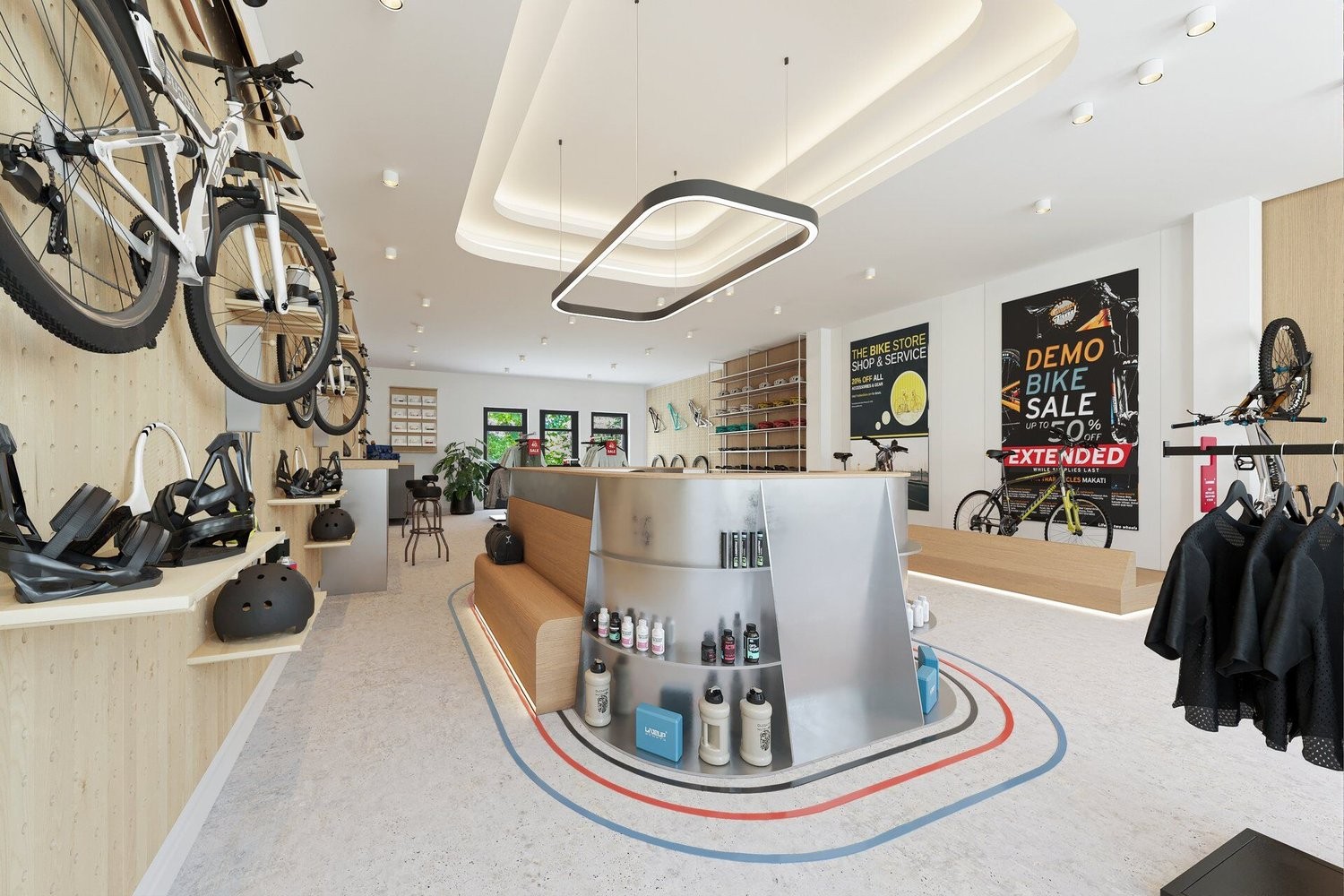 110m² shop