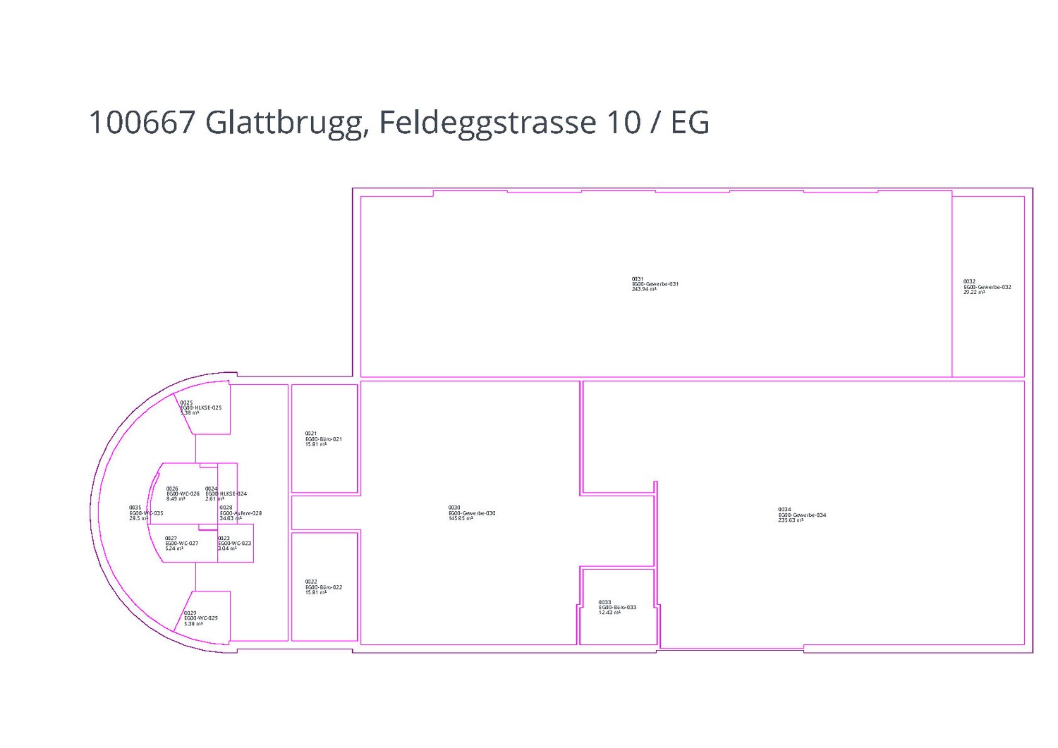 784m² commerciale