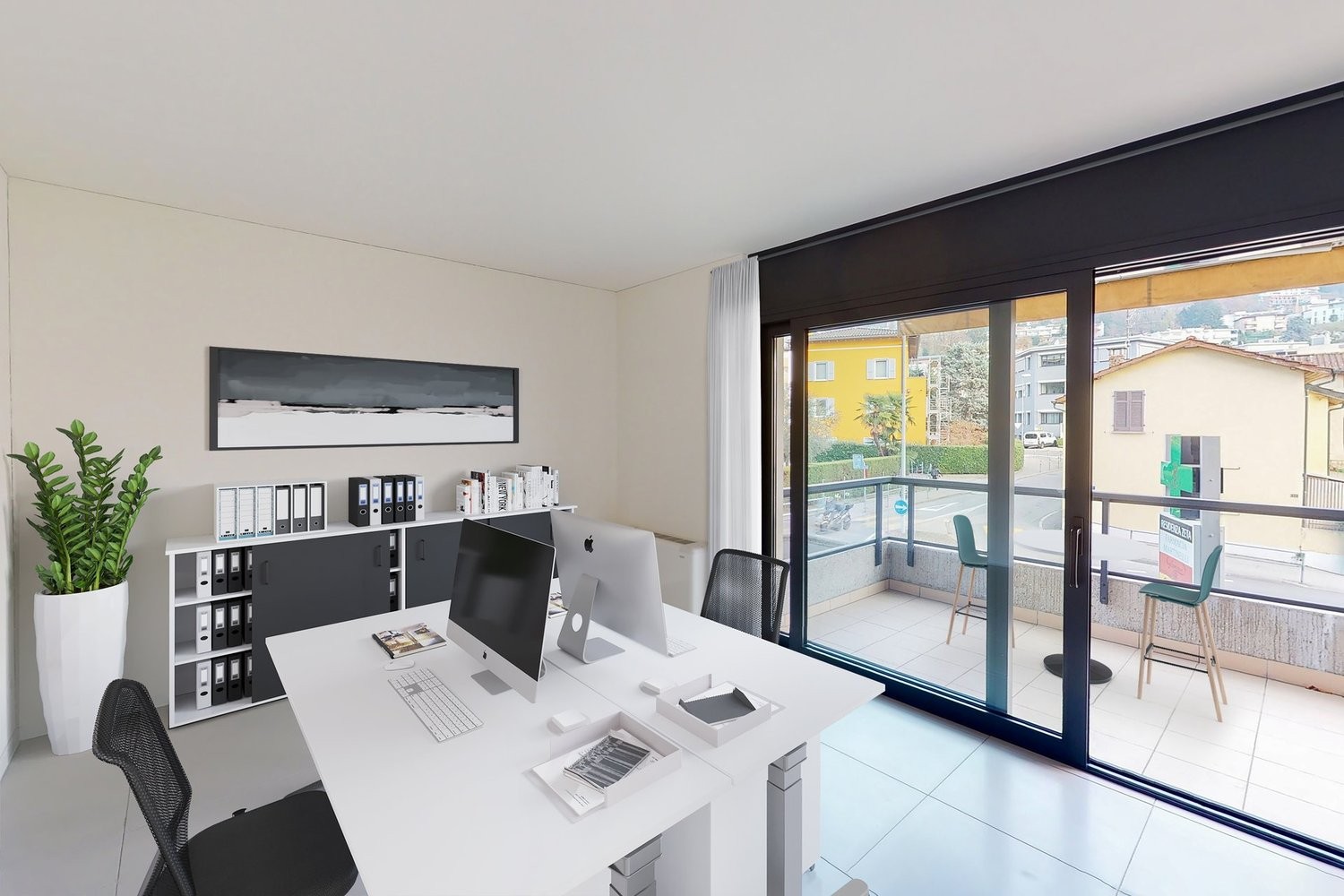 72m² office