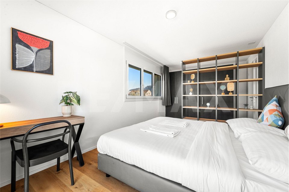 2 ½ rooms furnished flat