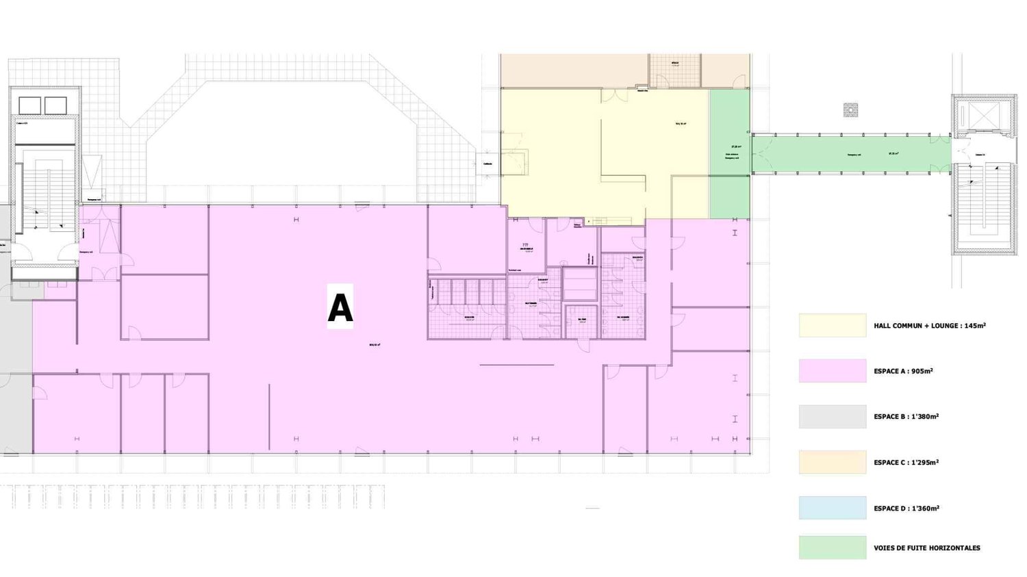 903m² office