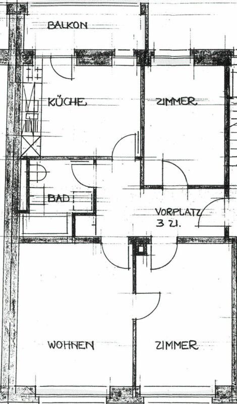 Appartement de 3 pièces